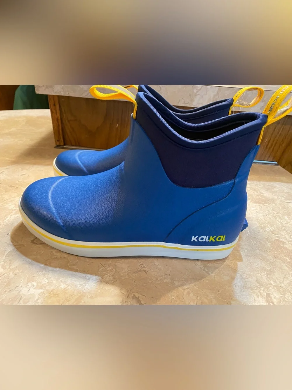 Men’s Blue Waterproof Rain & Snow Boots